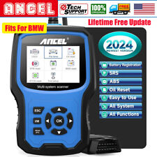 Ancel BM700 Para BMW Sistema Completo Diagnóstico OBD2 Scanner ABS SRS EPB TPMS CBS ÓLEO comprar usado  Enviando para Brazil