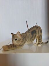 Statue chat tabby d'occasion  Mirebeau-sur-Bèze