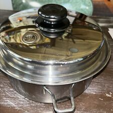 Used, SALADMASTER 316Ti Titanium Stainless Steel 4 Quart Stock Pot/Pan W/LID RARE-SIZE for sale  Shipping to South Africa