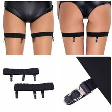 Meias femininas perna liga cinto clipe coxa suportes altos suspensório clubwear, usado comprar usado  Enviando para Brazil