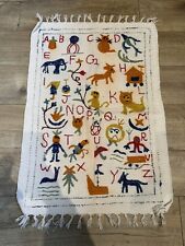 Folk alphabet tapestry for sale  CHORLEY