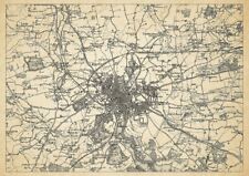 Old map environs for sale  ASHFORD
