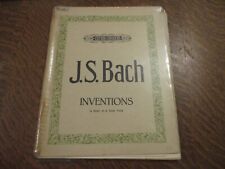 Partition bach inventions d'occasion  Colomiers