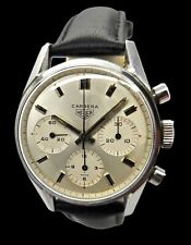 Heuer Carrera ref. 2447S Valjoux 72 exlusive vintage chronograph wristwatch comprar usado  Enviando para Brazil