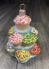 Cupcake tower glass for sale  Indianapolis