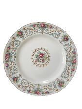 Tuscan Fine English Bone China SIX Salad 8" Plates Pink Roses. Orleans for sale  Shipping to Canada
