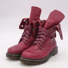 Dr Martens UK Size 6 Leather Pink Boots    for sale  Shipping to South Africa