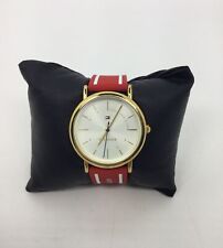 Relógio de pulso Tommy Hilfiger pulseira de silicone vermelho e branco (para peças/reparo) comprar usado  Enviando para Brazil