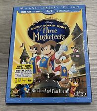 Disney Os Três Mosqueteiros (10º Aniversário) (Blu-ray, DVD, Cópia Digital HD) M comprar usado  Enviando para Brazil