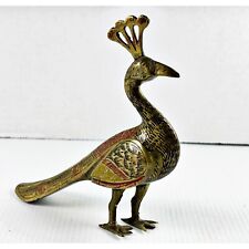 Vintage brass peacock for sale  San Antonio