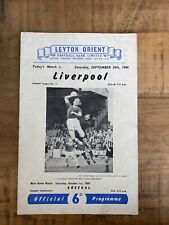 Leyton orient liverpool for sale  HULL