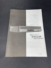 Reproductor de DVD/VCR Go Video DV2130 manual del usuario, usado segunda mano  Embacar hacia Argentina