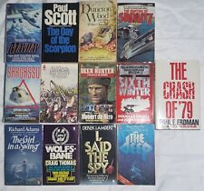 Various fiction thrillers for sale  GLENROTHES