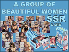 Um grupo de mulheres bonitas - ESCOLHA SEU CARTÃO SSR - Conjunto de meninas Waifu Goddess Story comprar usado  Enviando para Brazil