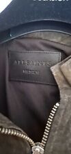 allsaints mens leather jacket for sale  BRIDGNORTH