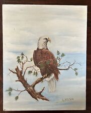 bald canvas painting eagle for sale  Green Bay