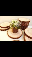 wood slices cake stand for sale  STANLEY