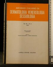 Archivio italiano dermatologia usato  Ariccia