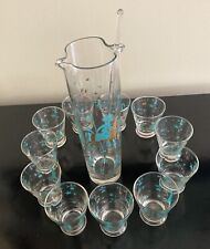 glasses set pitcher glass 4 for sale  Grosse Pointe
