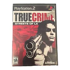 True Crime: Streets of LA (Sony PlayStation 2, 2003) PS2 CompleteTested Works comprar usado  Enviando para Brazil