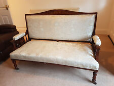 Antique mahogany upholstered for sale  BIRMINGHAM