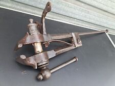 Vintage Blacksmiths leg vice with 4" jaws, 16kg, used for sale  Shipping to South Africa