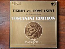 Toscanini dirige verdi usato  Italia