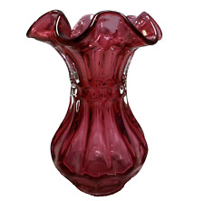 Fenton thumbprint vase for sale  Cobleskill
