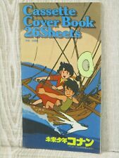 Livro de capa cassete CONAN Future Boy obras de arte HAYAO MIYAZAKI 1982 livreto limitado * comprar usado  Enviando para Brazil