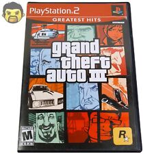 Grand Theft Auto III GTA 3 PS2 (Sony PlayStation 2) mapa completo e manual na caixa comprar usado  Enviando para Brazil