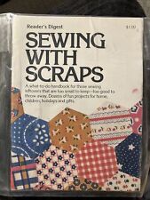 Used, Readers Digest Paperback Booklet Sewing with Scraps 1976 USA fun projects gifts for sale  Shipping to South Africa