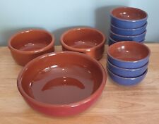 Terracotta glazed tapas for sale  THETFORD