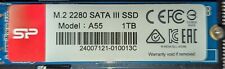 Used, Silicon Power 1TB A55 M.2 SSD SATA III Internal Solid State Drive 2280 for sale  Shipping to South Africa