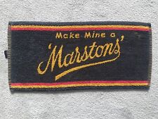 Marstons bar towel for sale  SOUTHAMPTON