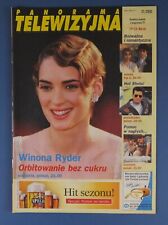Używany, WINONA RYDER mag.COVER 2000 Poland PANORAMA TELEWIZYJNA na sprzedaż  PL