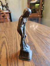 Bronze vintage woman for sale  Shipping to Ireland