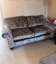 Crushed velvet seater for sale  BIRMINGHAM