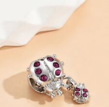 Ladybird crystal charm for sale  NEWCASTLE UPON TYNE