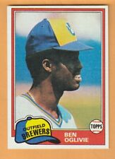 Ben Oglivie Milwaukee Brewers 1981 Topps #415 Bronx New York 12W comprar usado  Enviando para Brazil