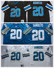 Usado, Camiseta deportiva vintage cosida de los Detroit Lions #20 de Barry Sanders #20 segunda mano  Embacar hacia Mexico