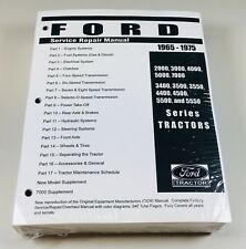 Ford 2000 3000 4000 5000 7000 (3400-5550) Tractor Service Shop Manual 1965-1975 for sale  Marceline
