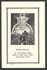 santino antico del Papa Pio XI image pieuse holy card estampa, usado comprar usado  Enviando para Brazil