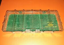 VINTAGE 7.5" CORTLAND FLY FISHING BOX CASE 6 COMPARTMENTS for sale  Shipping to South Africa
