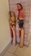Holzfiguren geschnitzt papagei gebraucht kaufen  Sondelfingen