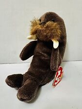 🔥Raro Jolly the Walrus Beanie Baby - Aposentado com Erros Ty Brinquedo de Pelúcia Colecionável comprar usado  Enviando para Brazil