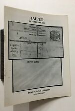 Luhadia, Bhag Chand: catálogo de filatelia de Jaipur. 1985 segunda mano  Embacar hacia Argentina
