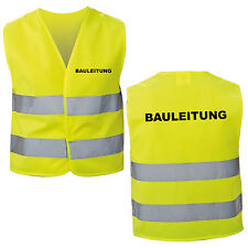 Sicherheitsweste bauleitung wa gebraucht kaufen  Heemsen