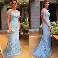 Usado, Vestidos azules de madre de novia para mujeres sirena formales de boda vestidos de fiesta segunda mano  Embacar hacia Argentina
