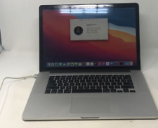 Apple MacBook Pro 15.4" 2013 Intel i7 2.0GHZ 16GB 256GB SSD OS Big Sur 11.7.10, used for sale  Shipping to South Africa