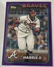 MICHAEL HARRIS II 2024 TOPPS Baseball PURPLE MEIJER PARALLEL #243 Braves for sale  Shipping to South Africa